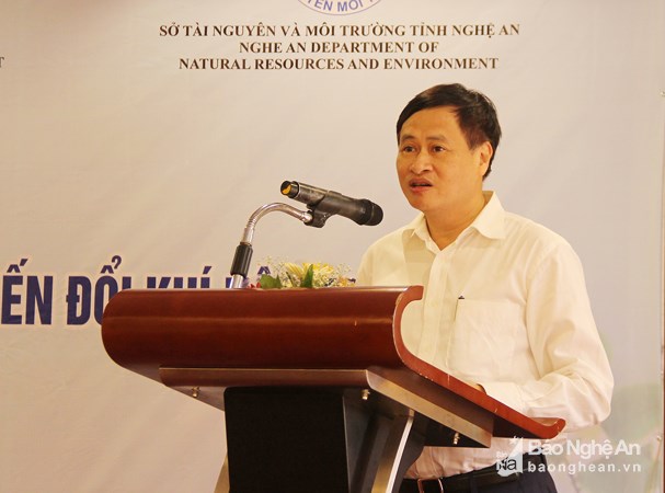 Hội thảo thực hiện Công ước khí hậu và Thỏa thuận Paris về biến đổi khí hậu tại TP Vinh, Nghệ An