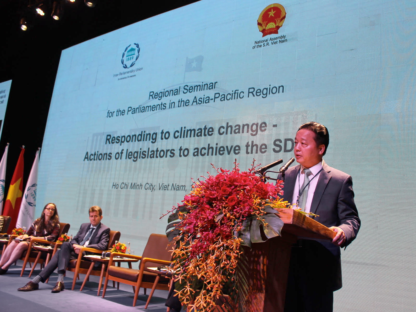 Bộ trưởng Trần Hồng Hà: Mong muốn phát triển hợp tác với tất cả các quốc gia về các lĩnh vực khác nhau nhằm ứng phó hiệu quả biến đổi khí hậu và phát triển bền vững