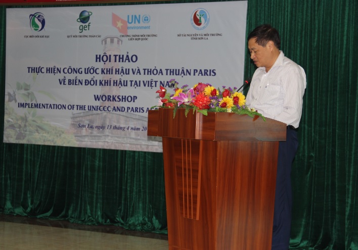 Cục Biến đổi khí hậu tổ chức Hội thảo Thực hiện công ước khí hậu và thỏa thuận Paris về Biến đổi khí hậu tại Việt Nam