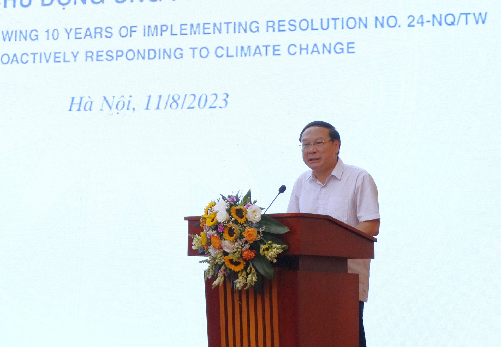 Tổng kết Nghị quyết 24-NQ/TW về ứng phó biến đổi khí hậu - Nhiều điểm sáng